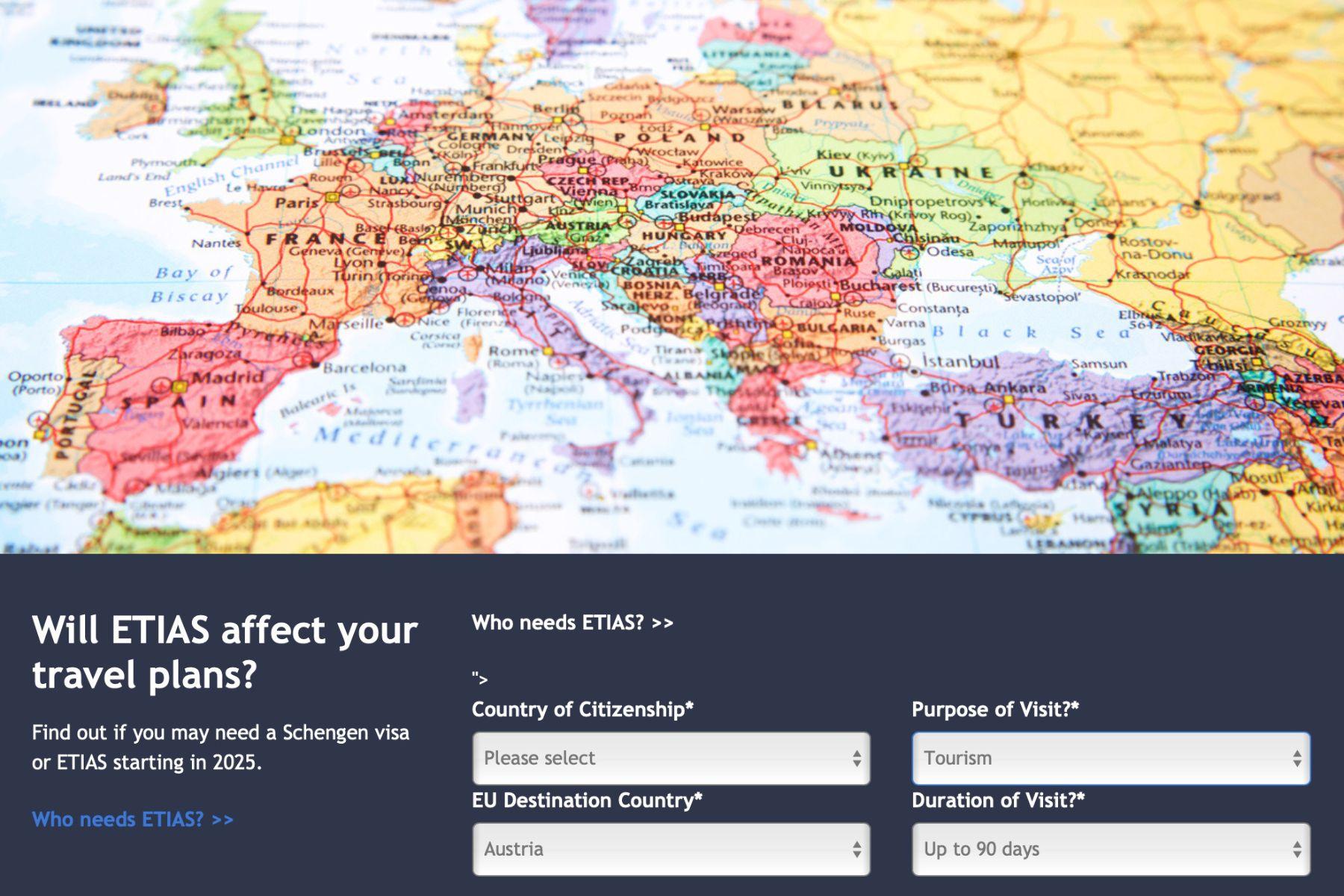 Starting mid-2025, travelers from Australia, Canada, New Zealand, the United States, and 55 other countries will need ETIAS approval to visit France, Germany, Spain, Italy, and 26 other European countries.